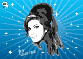 Amy Winehouse Vector