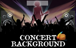 Awesome Free Vector Concert Background