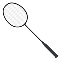 Badminton racket (with strings)