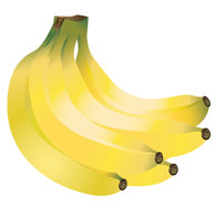Bananas Vector Graphic