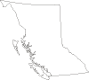 British Columbia Vector Map