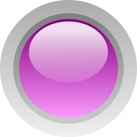 Circle Purple Signs Symbols Led Ledshape