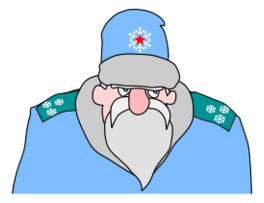 Colonel Frost - russian military Santa Claus