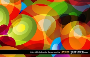 Colorful Psychodelia Background