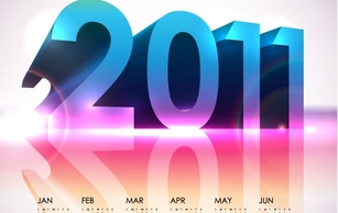 Cool Calendar 2011- Vector Design