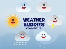 Cute Weather Vector Icons