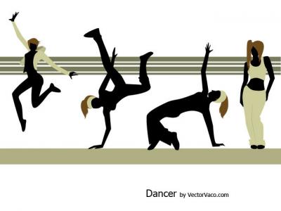 Dancer Vector Illustration