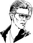 David Bowie Vector Image