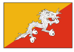 Flag Of Bhutan Vector