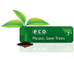Free Stock Banner Eco Leaf concept
