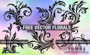 Free vector florals