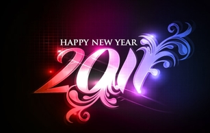 Happy new year 2011 eps Vector part05