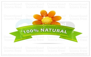 Nature vector flower sign free
