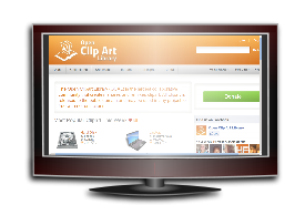 OpenClipArt on Screen