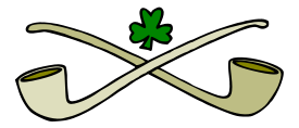 Pipes and shamrock