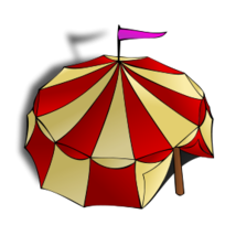 RPG map symbols: Circus Tent