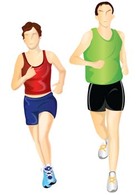 Running sport vector 2