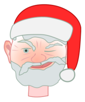 Santa winking 1