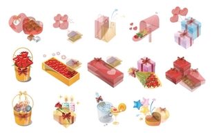 St ValentineÂ’s Day Icons