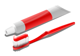 Toothbrush with Toothpaste 2