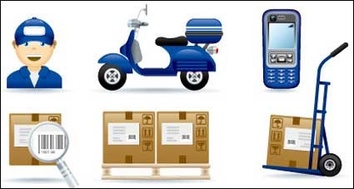 Vector icon about express delivery