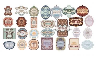 Vintage Labels/Stickers