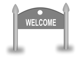 Welcome Sign board