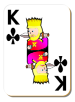 White Deck: King of Clubs